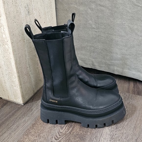 Copenhagen Studios CPH685 VITELLO Chelsea Mid Boots 39 8 6 - Picture 2 of 5